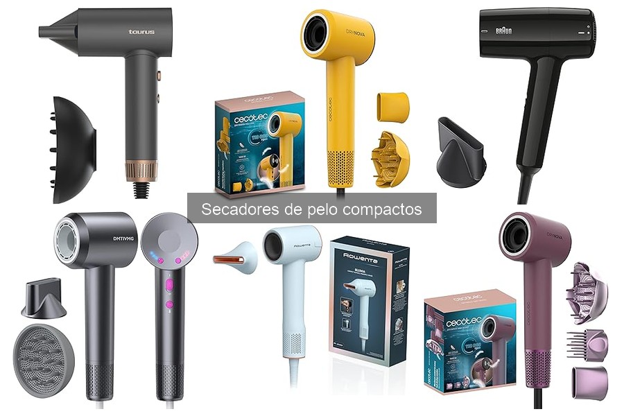 ¿Qué es un secador de pelo compacto? Ventajas y desventajas