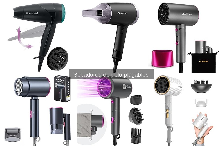 ¿Qué es un secador de pelo plegable? Características y más