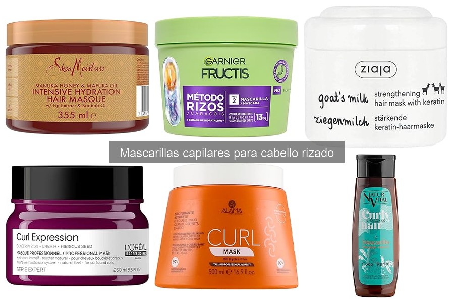 ¿Qué son las mascarillas capilares para cabello rizado?
