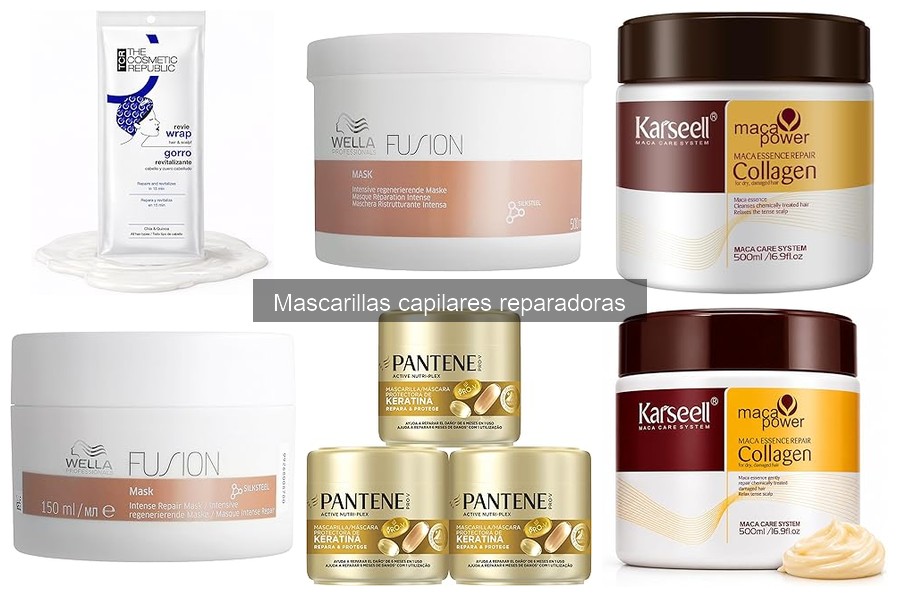 ¿Qué Son las Mascarillas Capilares Reparadoras?