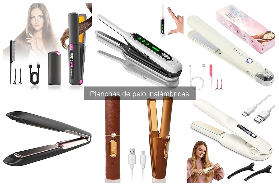 ¿Qué son las planchas de pelo inalámbricas? Características y Función