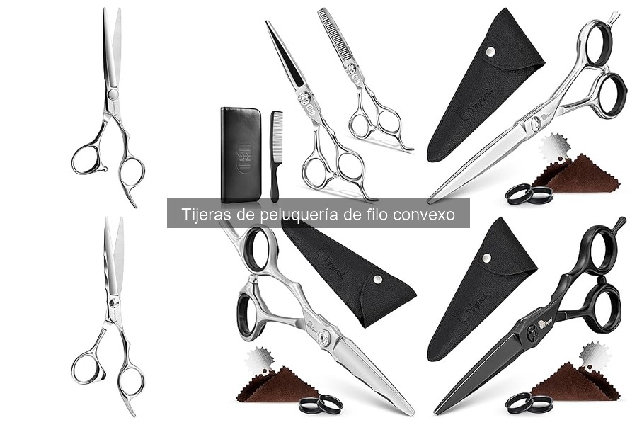 ¿Qué son las tijeras de peluquería de filo convexo?