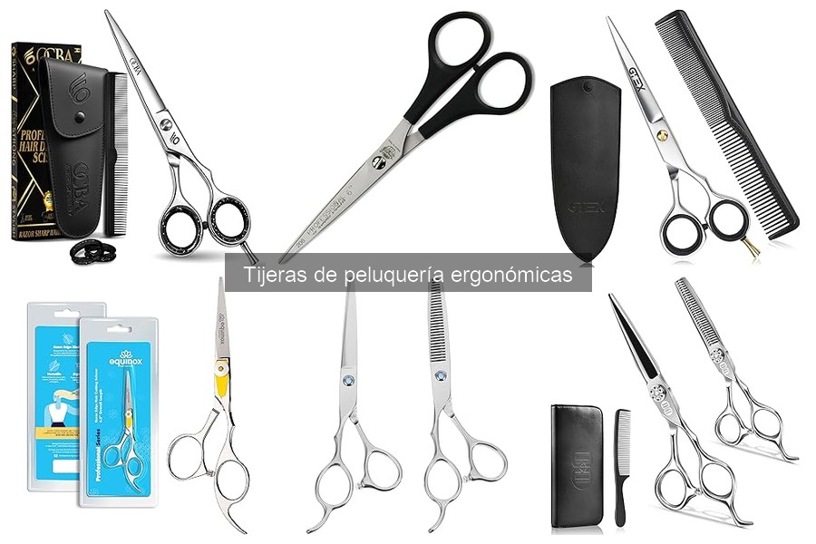 ¿Qué son las tijeras de peluquería ergonómicas? Guía esencial