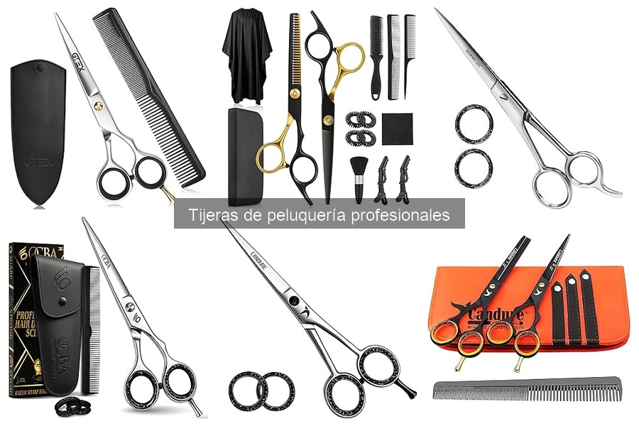 ¿Qué son las tijeras de peluquería profesionales?