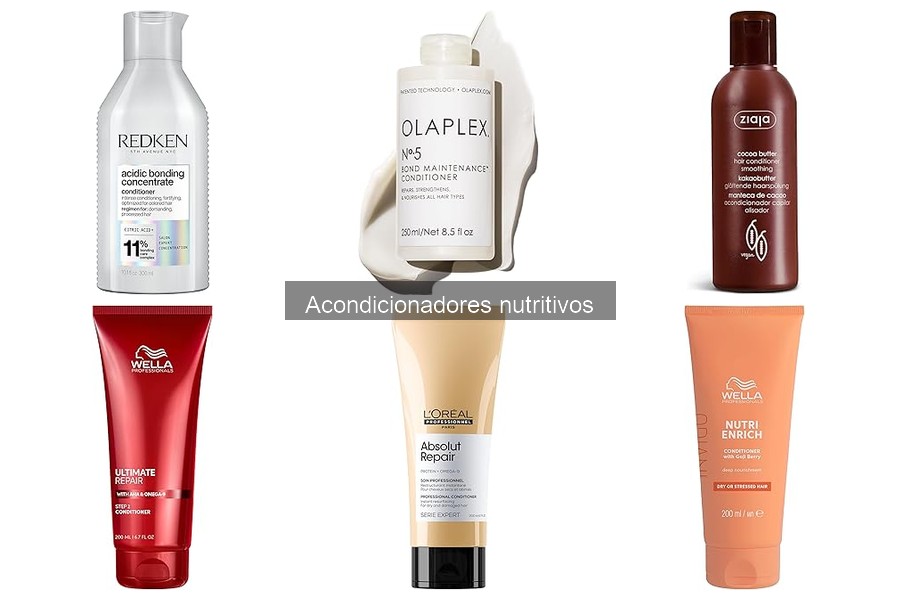 ¿Qué son los acondicionadores nutritivos para el cabello?