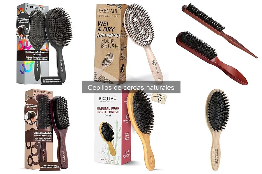 ¿Qué son los cepillos de cerdas naturales? Beneficios y usos