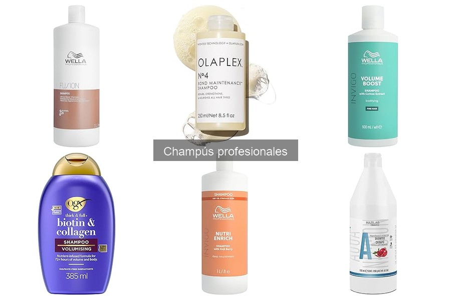 ¿Qué son los champús profesionales? Beneficios y características