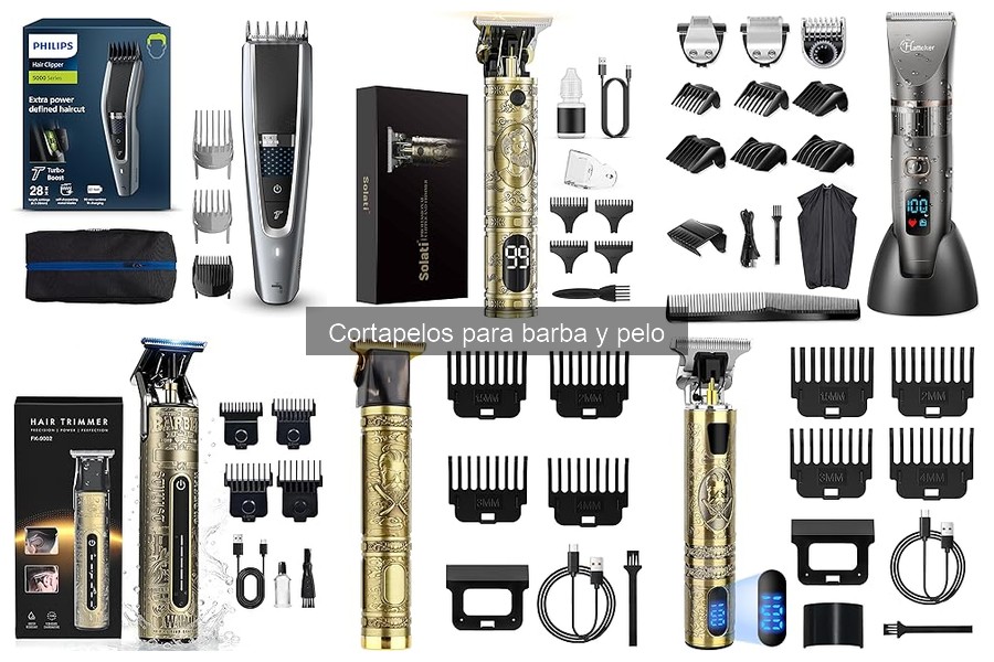 ¿Qué son los cortapelos para barba y pelo? Características