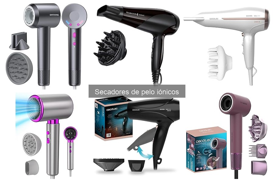 ¿Qué son los secadores de pelo iónicos? Beneficios y funcionamiento