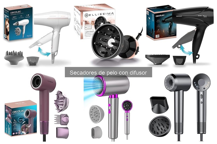 Secador con difusor vs convencional: ¿Cuál es mejor?
