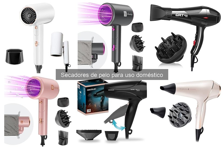 Soluciona problemas comunes al usar secadores de pelo