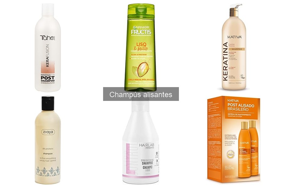 ¿Son dañinos los champús alisantes para el cabello?