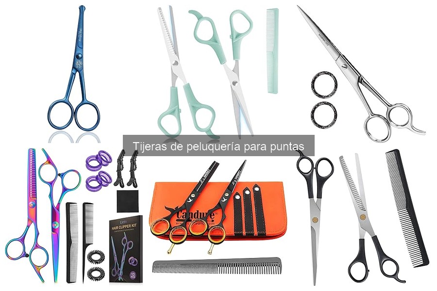 Tijeras de peluquería para puntas: cuidado efectivo del cabello