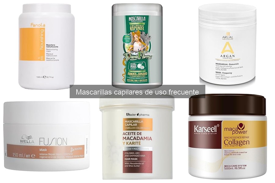Tipos de mascarillas capilares según tu tipo de cabello