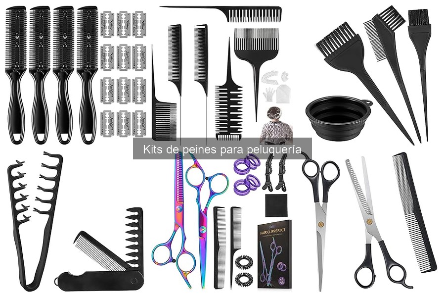 Tipos de peines para peluquería en casa: guía completa