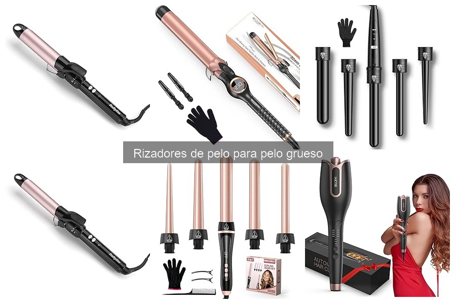 Tipos de rizadores de pelo para pelo grueso: guía completa