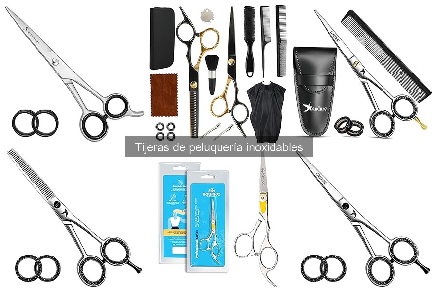 Tipos de tijeras de peluquería inoxidables para tu hogar