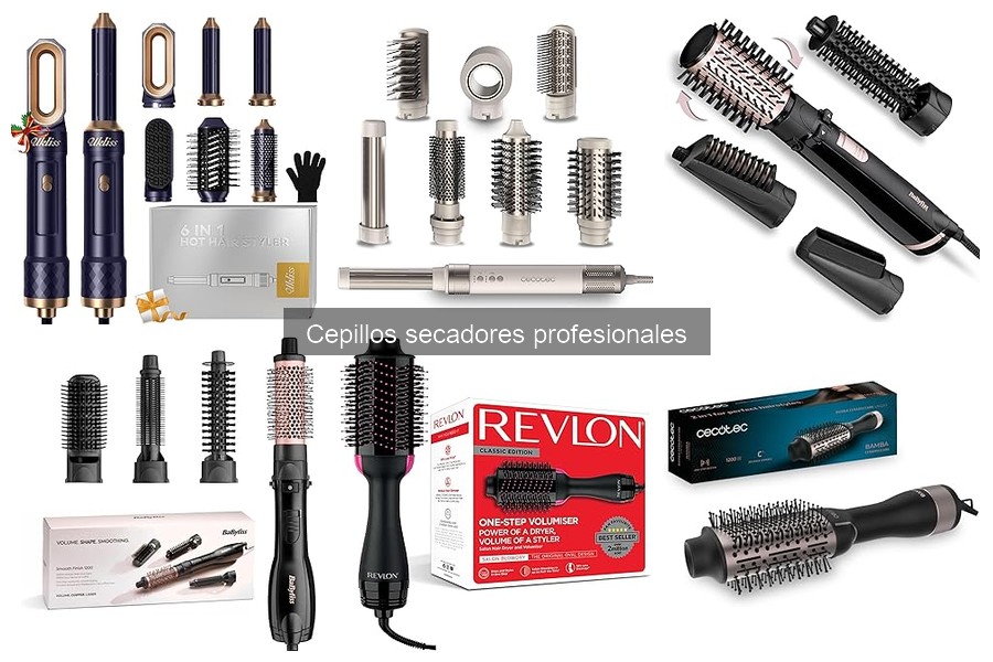 Todo sobre el cepillo secador profesional y sus características
