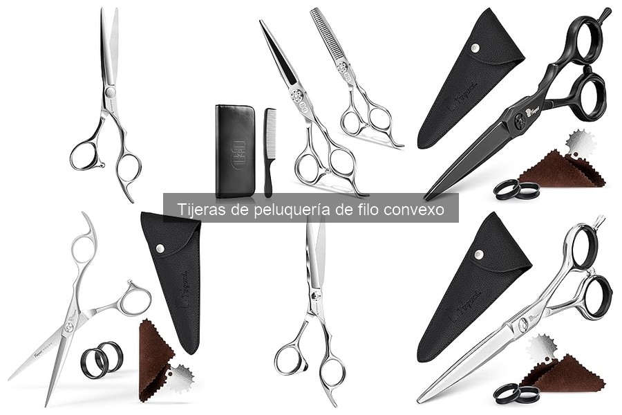 ** Ventajas de las tijeras de peluquería de filo convexo