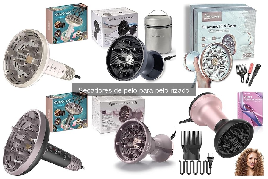 Ventajas de Secadores de Pelo Iónicos para Cabello Rizado