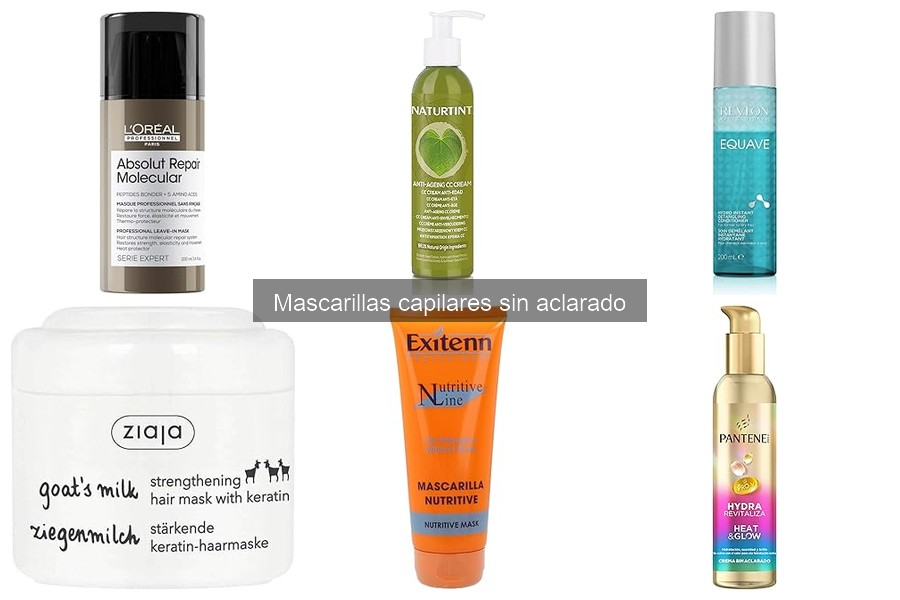 Ventajas de usar mascarillas capilares sin aclarado
