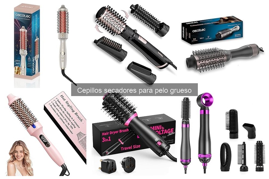 Ventajas y desventajas de cepillos secadores para pelo grueso