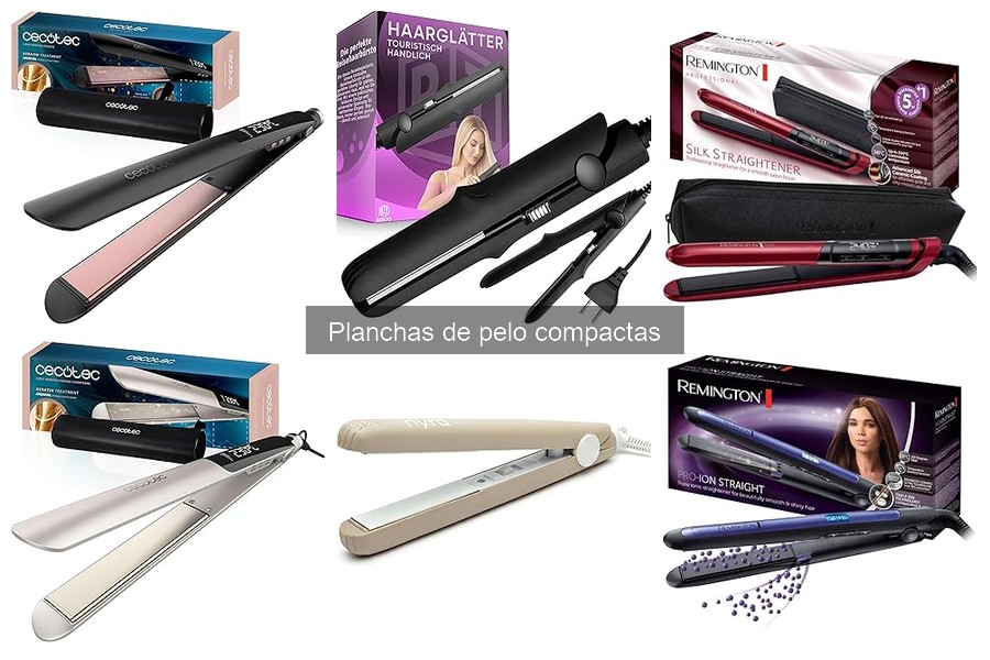 Ventajas y desventajas de las planchas de pelo compactas