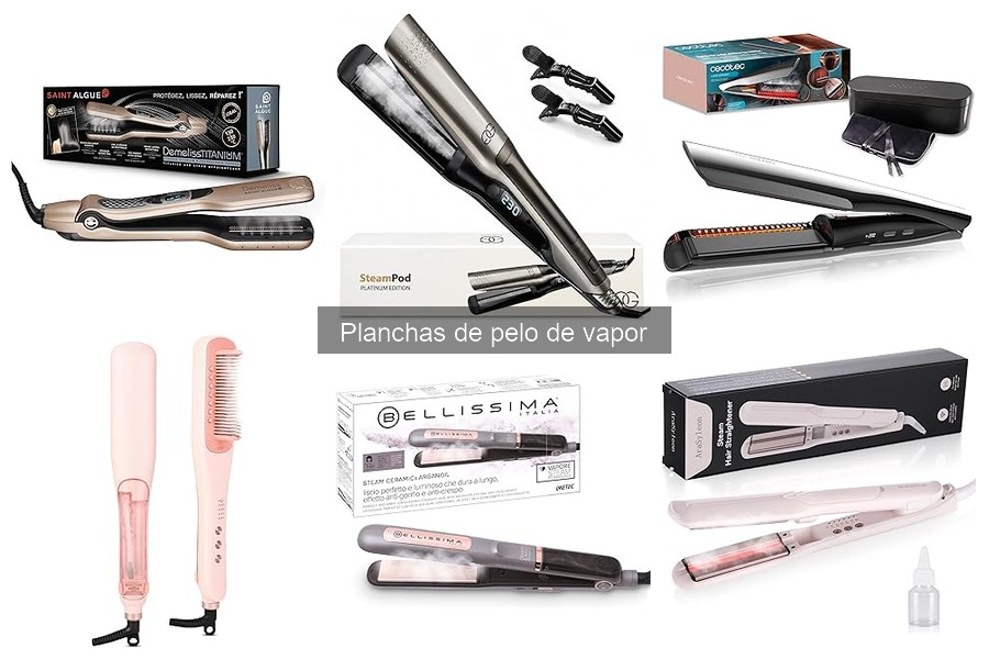 Ventajas y desventajas de las planchas de pelo de vapor