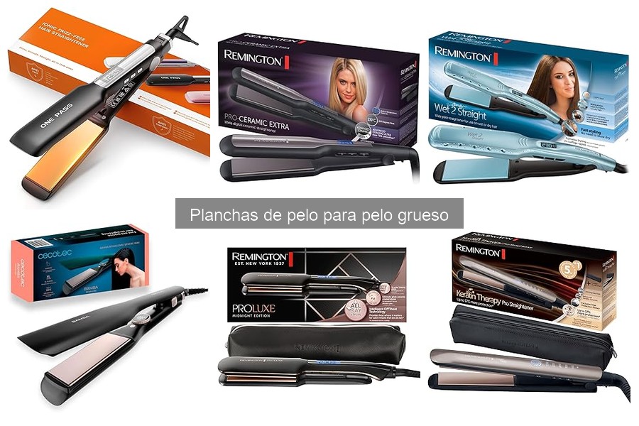 Ventajas y desventajas de las planchas de pelo para cabello grueso