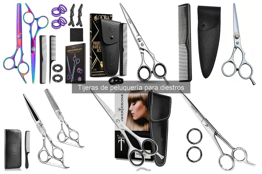 Ventajas y desventajas de las tijeras de peluquería para diestros