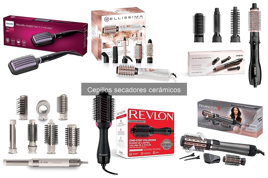 Ventajas y desventajas de los cepillos secadores cerámicos