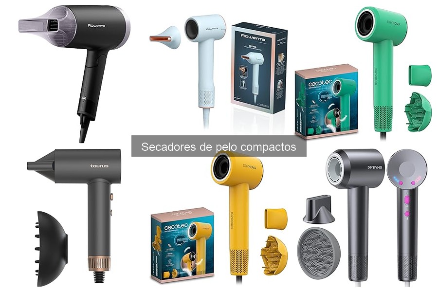 Ventajas y desventajas de los secadores de pelo compactos