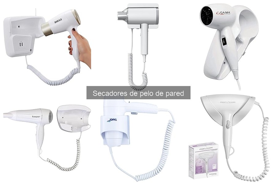 Ventajas y desventajas de los secadores de pelo de pared