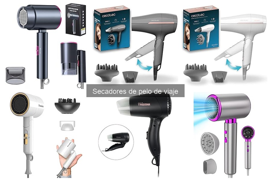 Ventajas y desventajas de los secadores de pelo de viaje