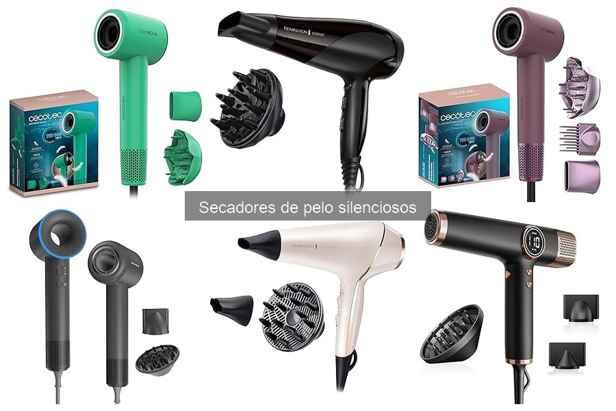 Ventajas y desventajas de los secadores de pelo silenciosos