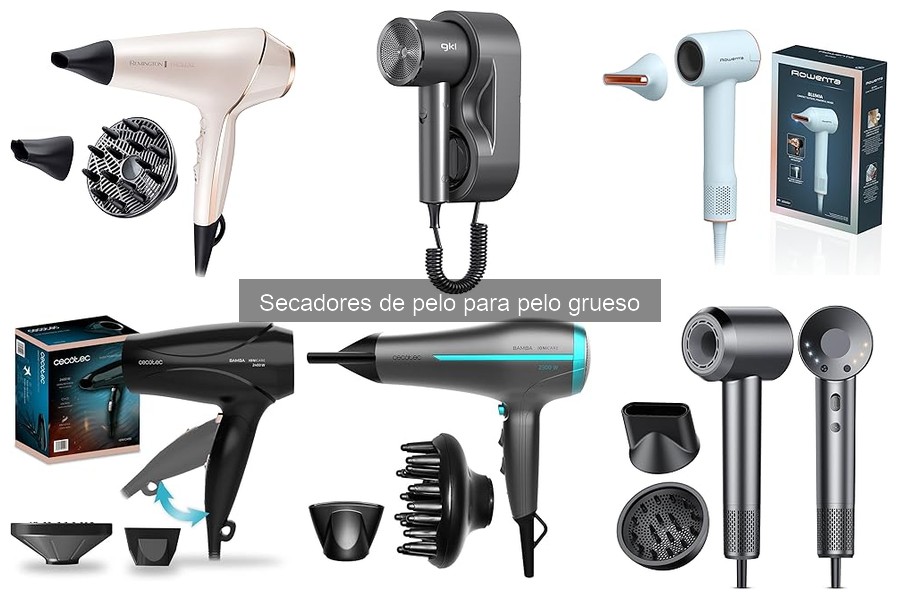 Ventajas y desventajas de secadores de pelo para cabello grueso