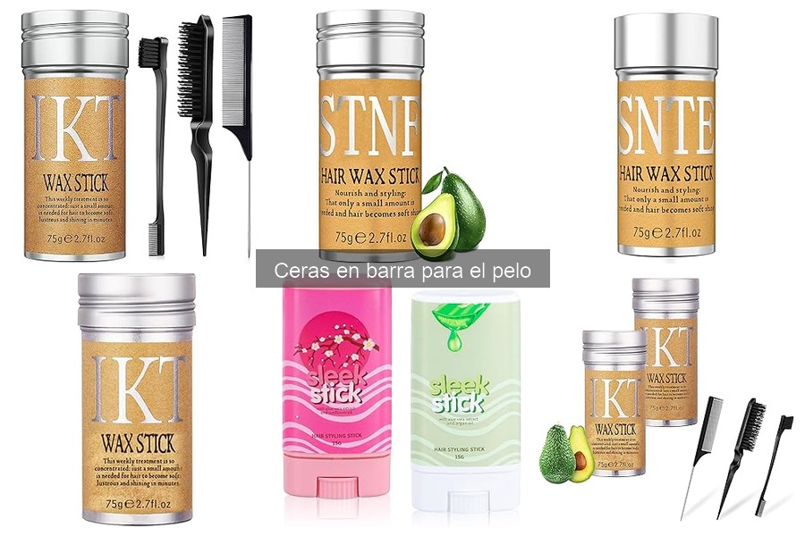 Ventajas y desventajas de usar ceras en barra para el pelo