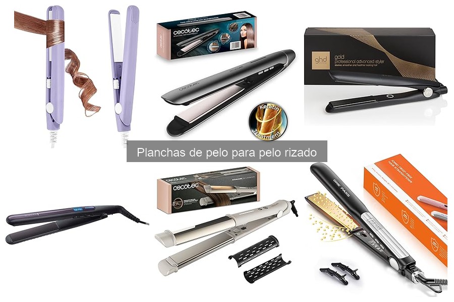 Ventajas y desventajas de usar planchas en cabello rizado