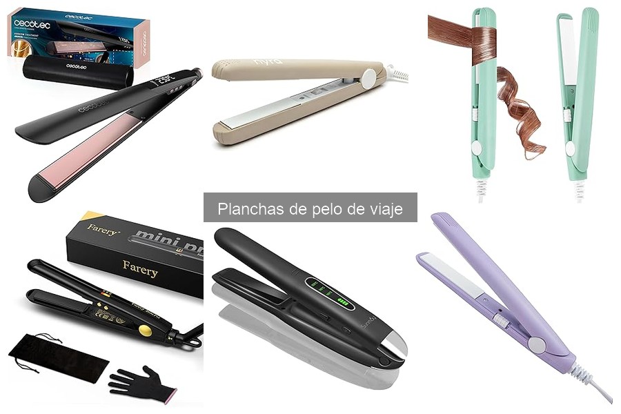 Voltaje ideal para planchas de pelo de viaje: guía práctica